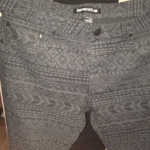 Tribal burner festival native boho black jeans burning man